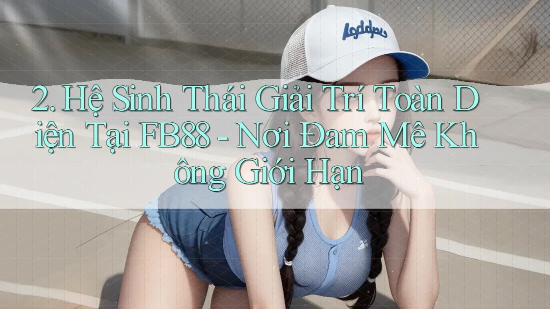 2. Hệ Sinh Thái Giải Trí Toàn Diện Tại FB88 - Nơi Đam Mê Không Giới Hạn 2. Hệ Sinh Thái Giải Trí Toàn Diện Tại FB88 - Nơi Đam Mê Không Giới Hạn