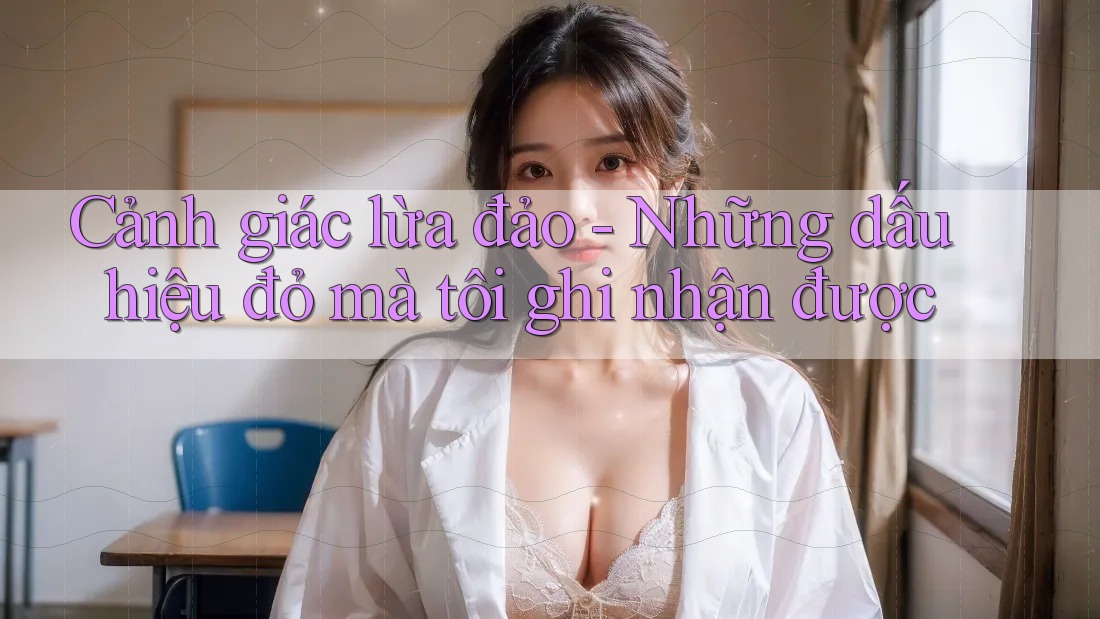 Cảnh giác lừa đảo - Những dấu hiệu đỏ mà tôi ghi nhận được