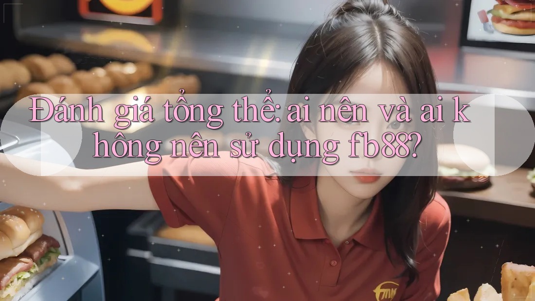 Đánh giá tổng thể: ai nên và ai không nên sử dụng fb88? Đánh giá tổng thể: ai nên và ai không nên sử dụng fb88?
