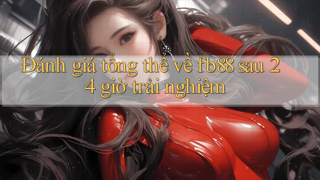 Đánh giá tổng thể về fb88 sau 24 giờ trải nghiệm