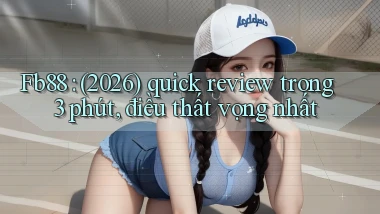 Fb88 (2026) quick review trong 3 phút, điều thất vọng nhất