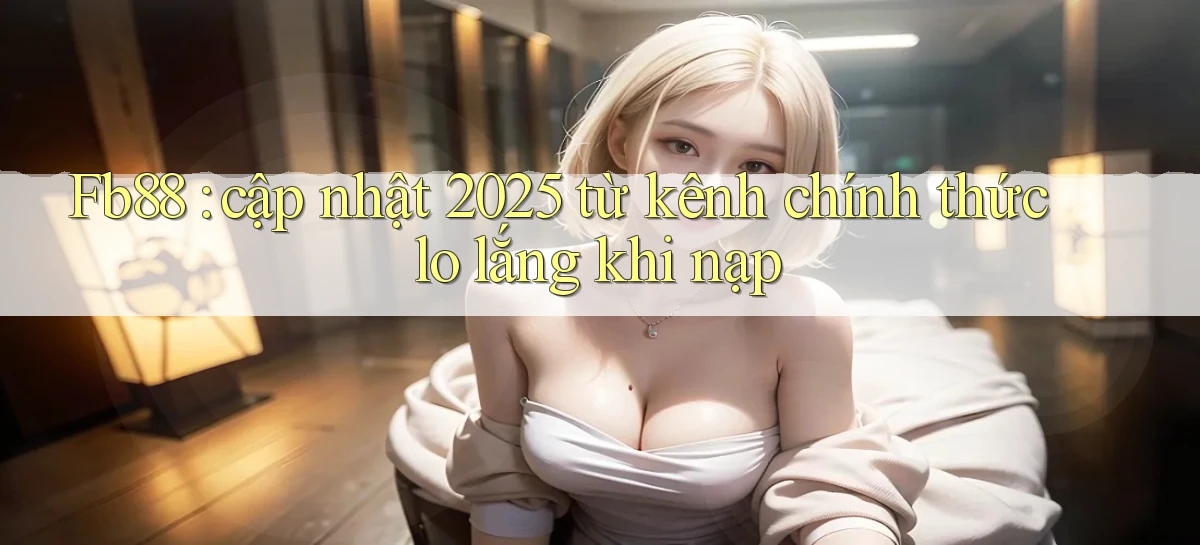 Fb88 cập nhật 2025 từ kênh chính thức lo lắng khi nạp
