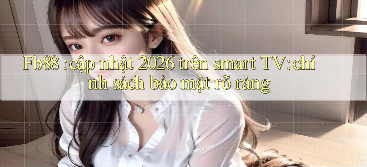 Fb88 cập nhật 2026 trên smart TV chính sách bảo mật rõ ràng