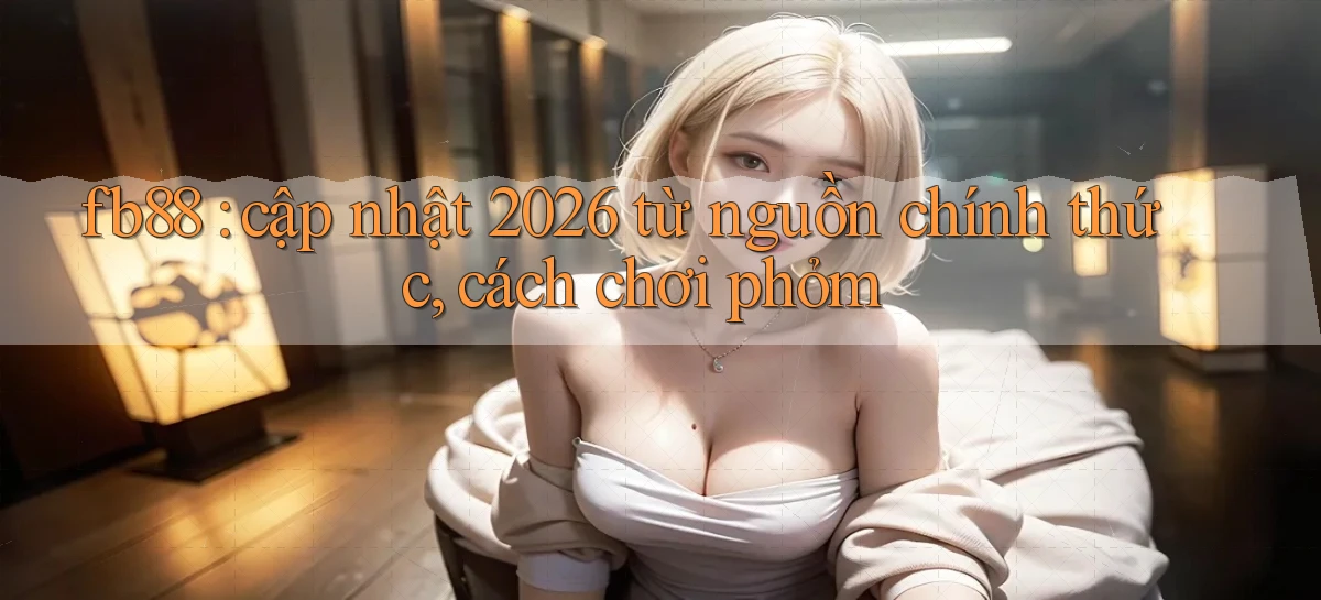 fb88 cập nhật 2026 từ nguồn chính thức, cách chơi phỏm