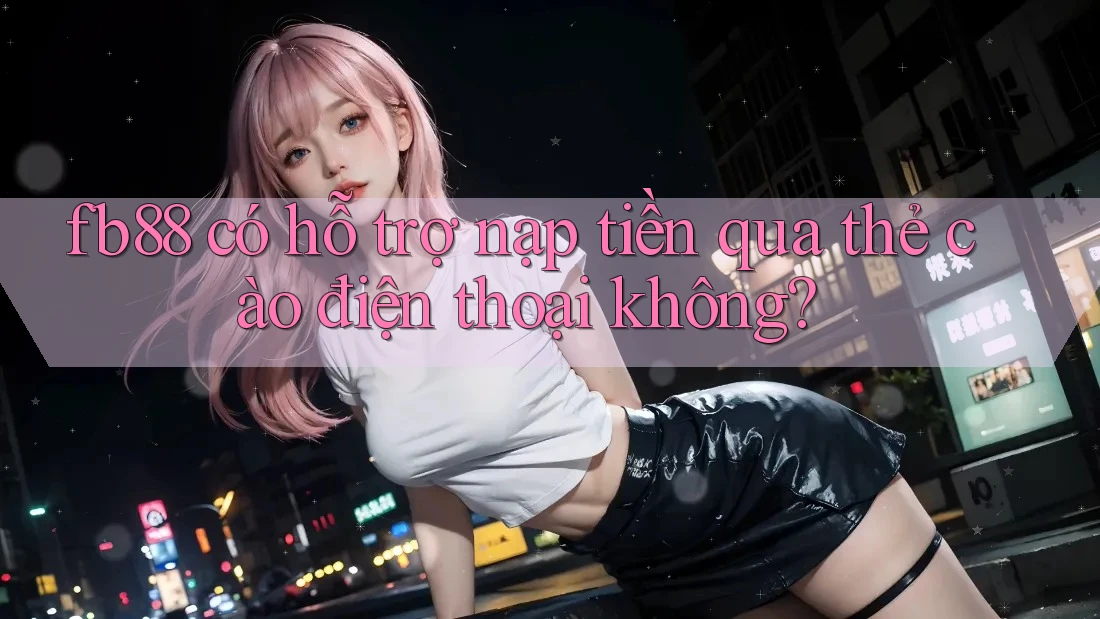 fb88 có hỗ trợ nạp tiền qua thẻ cào điện thoại không? fb88 có hỗ trợ nạp tiền qua thẻ cào điện thoại không?