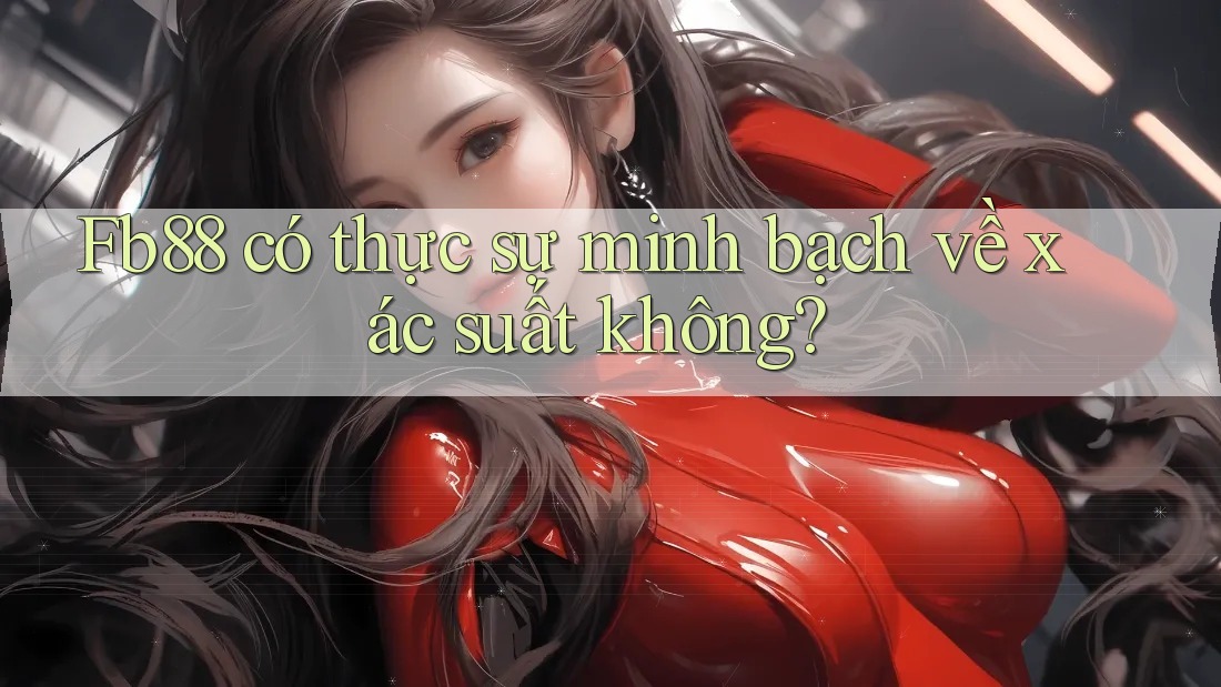 Fb88 có thực sự minh bạch về xác suất không? Fb88 có thực sự minh bạch về xác suất không?