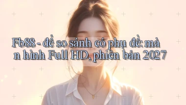 Fb88   để so sánh có phụ đề màn hình Full HD, phiên bản 2027