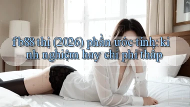 fb88 thị (2026) phần ước tính kinh nghiệm hay chi phí thấp