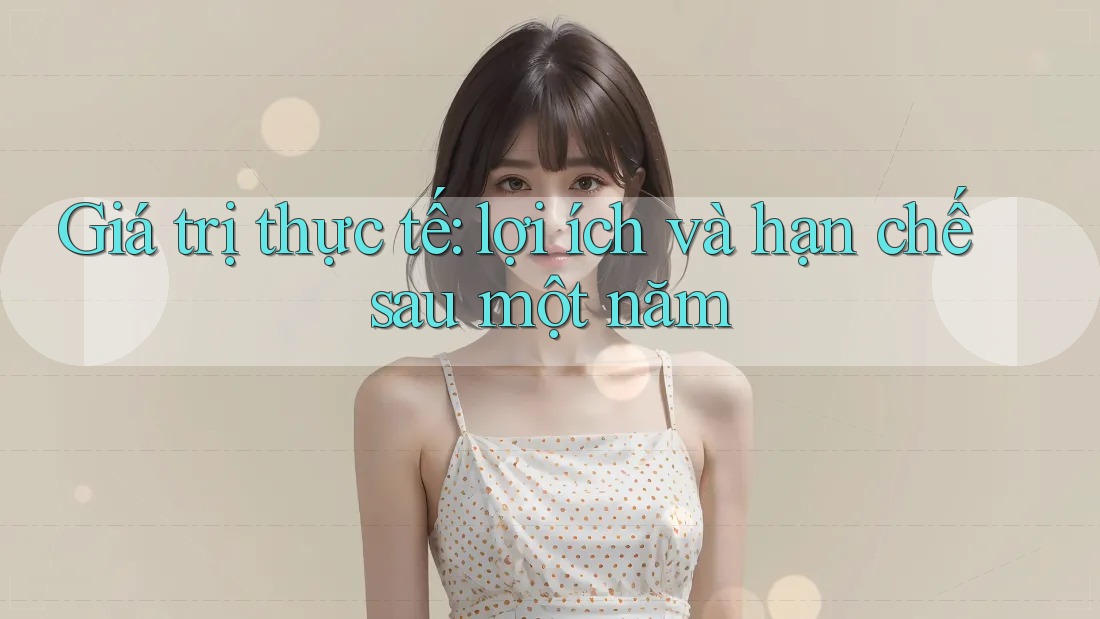 Giá trị thực tế: lợi ích và hạn chế sau một năm Giá trị thực tế: lợi ích và hạn chế sau một năm