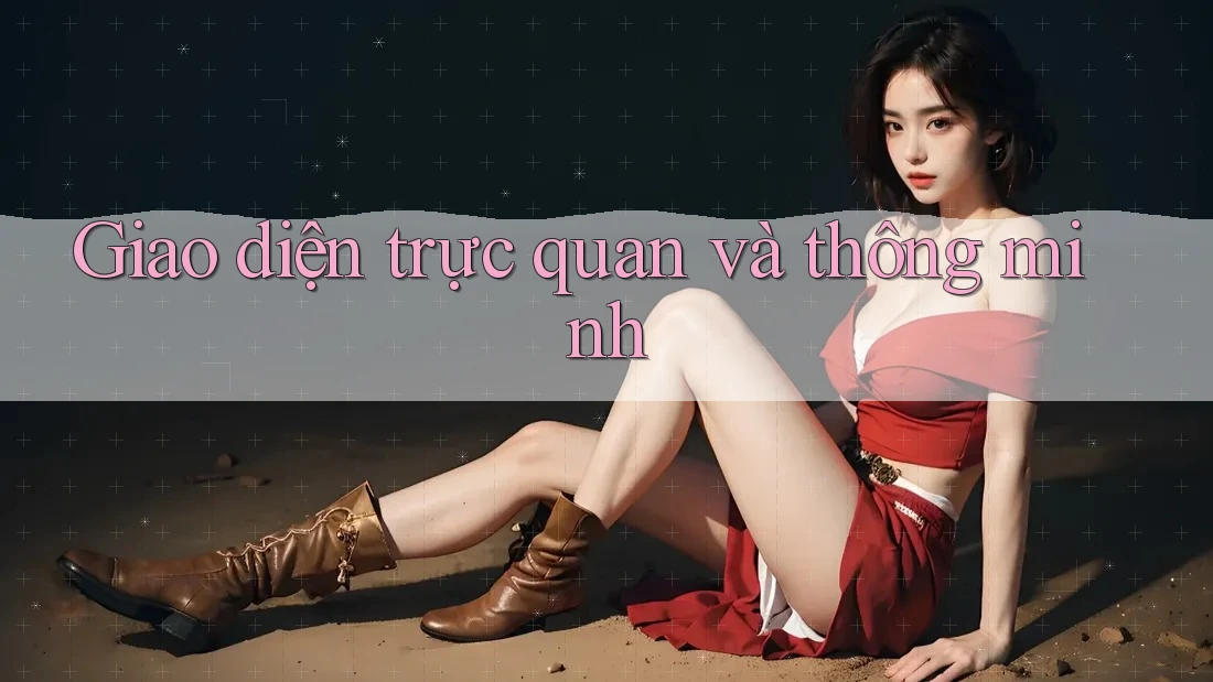 Giao diện trực quan và thông minh Giao diện trực quan và thông minh