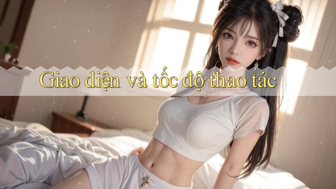 Giao diện và tốc độ thao tác Giao diện và tốc độ thao tác