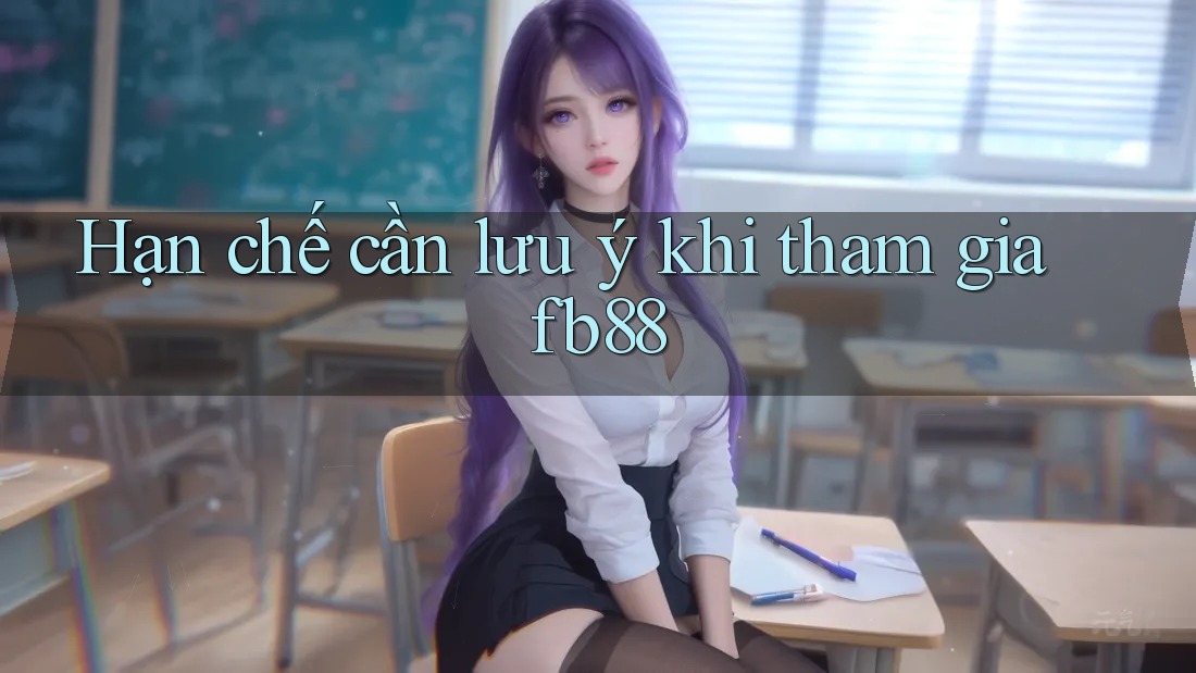 Hạn chế cần lưu ý khi tham gia fb88 Hạn chế cần lưu ý khi tham gia fb88