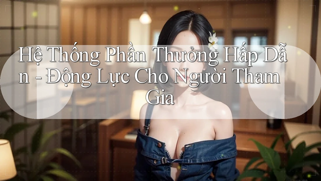 Hệ Thống Phần Thưởng Hấp Dẫn - Động Lực Cho Người Tham Gia Hệ Thống Phần Thưởng Hấp Dẫn - Động Lực Cho Người Tham Gia