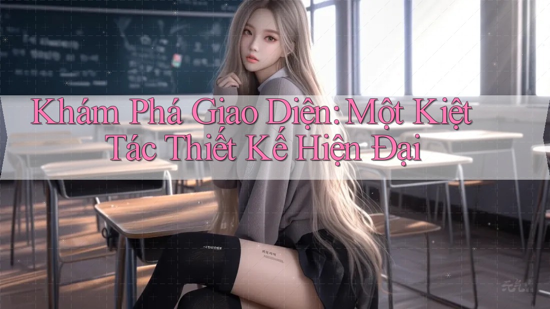 Khám Phá Giao Diện: Một Kiệt Tác Thiết Kế Hiện Đại Khám Phá Giao Diện: Một Kiệt Tác Thiết Kế Hiện Đại