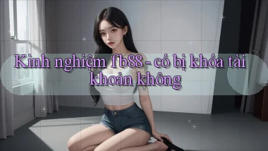 Kinh nghiệm fb88   có bị khóa tài khoản không