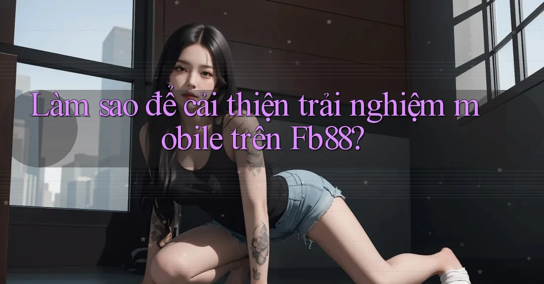 Làm sao để cải thiện trải nghiệm mobile trên Fb88?