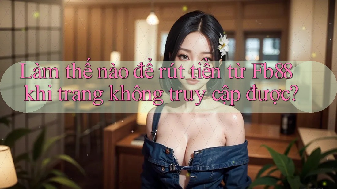 Làm thế nào để rút tiền từ Fb88 khi trang không truy cập được? Làm thế nào để rút tiền từ Fb88 khi trang không truy cập được?