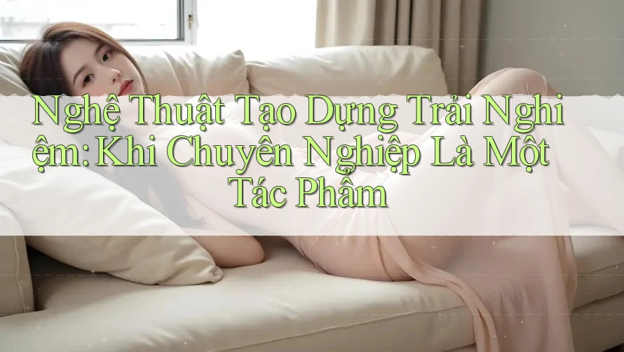 Nghệ Thuật Tạo Dựng Trải Nghiệm: Khi Chuyên Nghiệp Là Một Tác Phẩm Nghệ Thuật Tạo Dựng Trải Nghiệm: Khi Chuyên Nghiệp Là Một Tác Phẩm