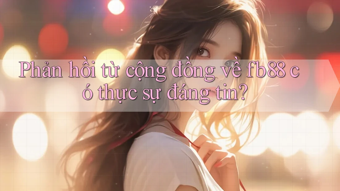 Phản hồi từ cộng đồng về fb88 có thực sự đáng tin? Phản hồi từ cộng đồng về fb88 có thực sự đáng tin?