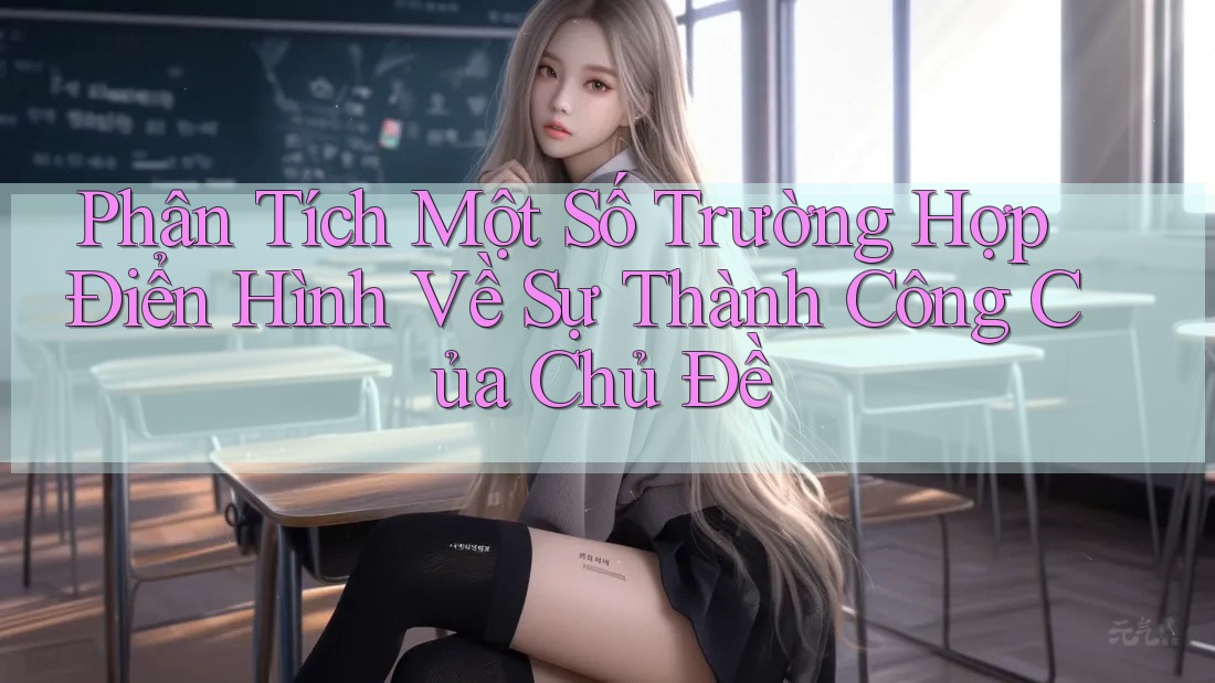 Phân Tích Một Số Trường Hợp Điển Hình Về Sự Thành Công Của Chủ Đề