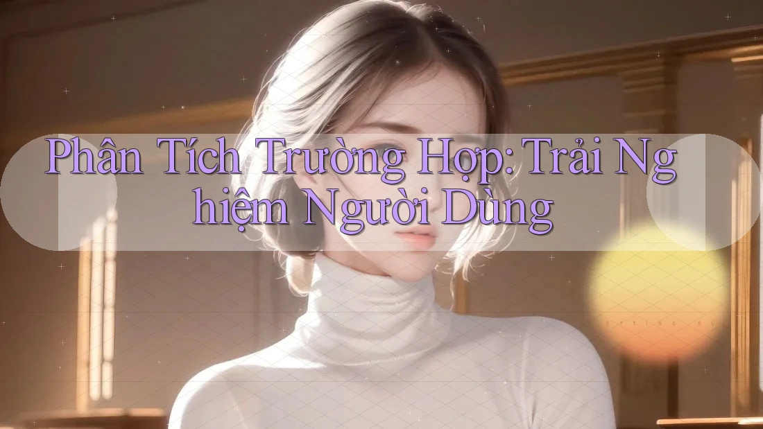 Phân Tích Trường Hợp: Trải Nghiệm Người Dùng Phân Tích Trường Hợp: Trải Nghiệm Người Dùng