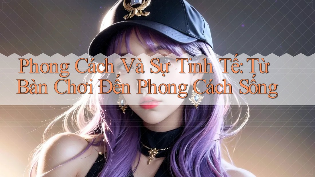 Phong Cách Và Sự Tinh Tế: Từ Bàn Chơi Đến Phong Cách Sống Phong Cách Và Sự Tinh Tế: Từ Bàn Chơi Đến Phong Cách Sống