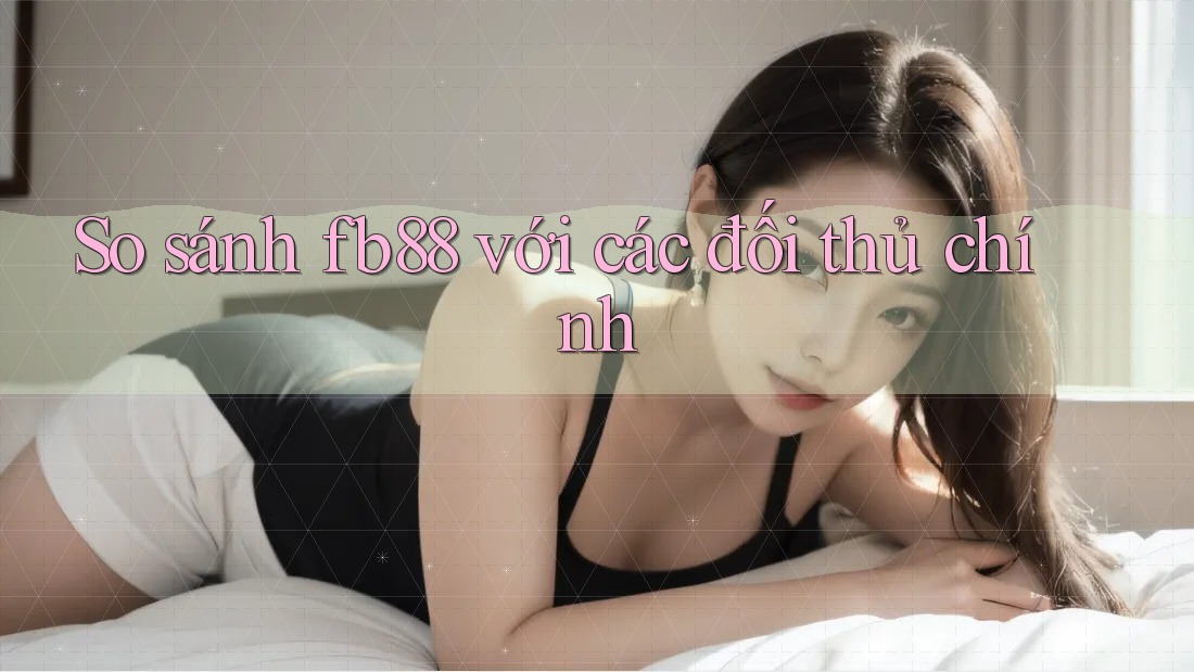 So sánh fb88 với các đối thủ chính So sánh fb88 với các đối thủ chính