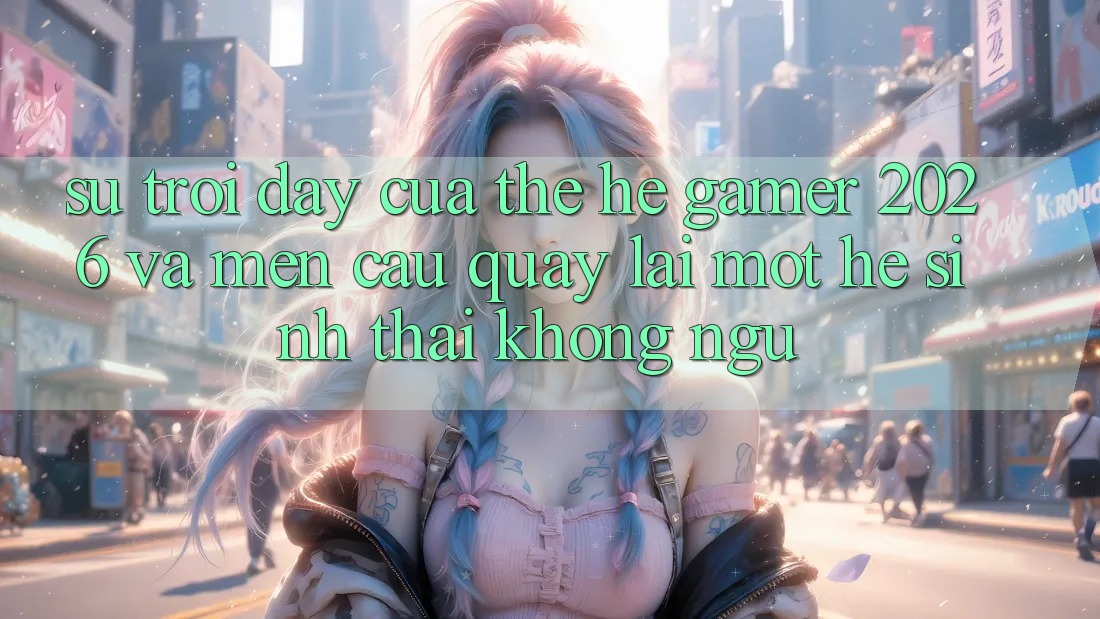 Sự Trỗi Dậy Của Thế Hệ Gamer 2026 Và Mến Cầu Quay lại Một Hệ Sinh Thái “Không Ngủ” Sự Trỗi Dậy Của Thế Hệ Gamer 2026 Và Mến Cầu Quay lại Một Hệ Sinh Thái “Không Ngủ”