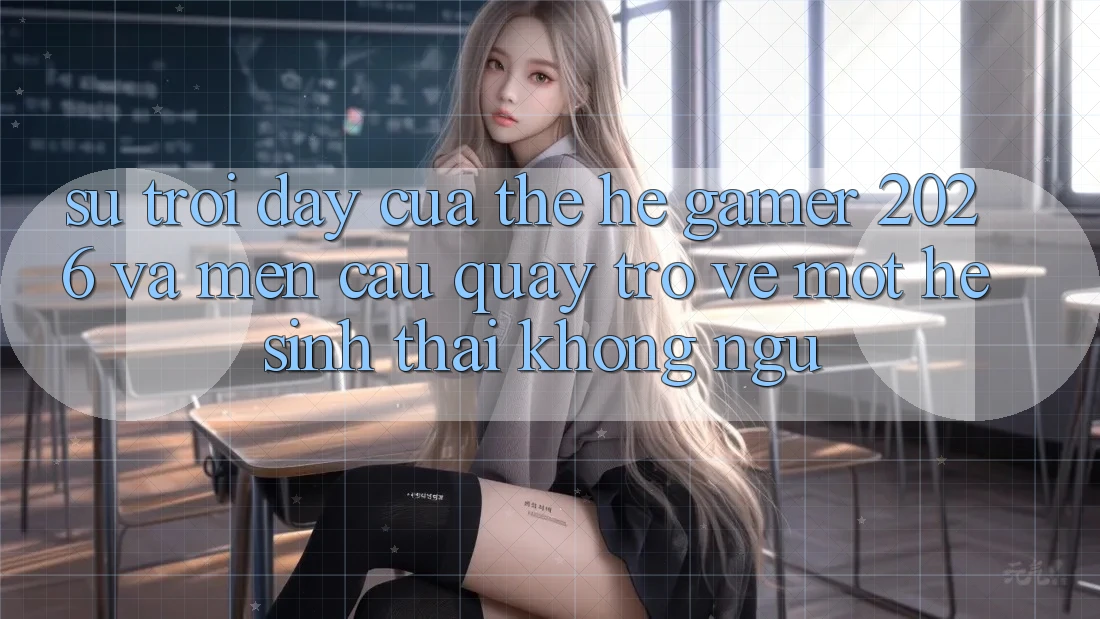 Sự Trỗi Dậy Của Thế Hệ Gamer 2026 Và Mến Cầu Quay trở về Một Hệ Sinh Thái “Không Ngủ” Sự Trỗi Dậy Của Thế Hệ Gamer 2026 Và Mến Cầu Quay trở về Một Hệ Sinh Thái “Không Ngủ”