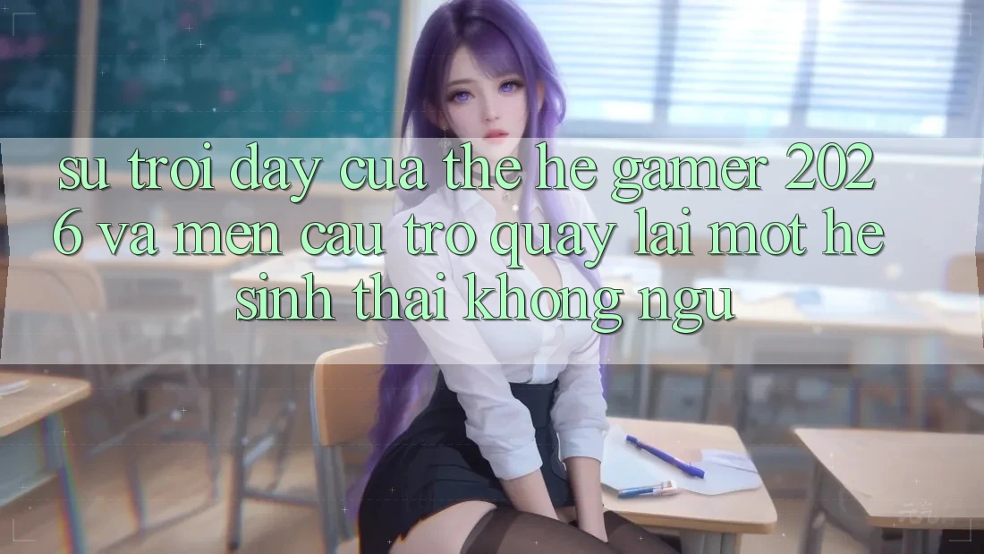 Sự Trỗi Dậy Của Thế Hệ Gamer 2026 Và Mến Cầu Trở quay lại Một Hệ Sinh Thái “Không Ngủ” Sự Trỗi Dậy Của Thế Hệ Gamer 2026 Và Mến Cầu Trở quay lại Một Hệ Sinh Thái “Không Ngủ”