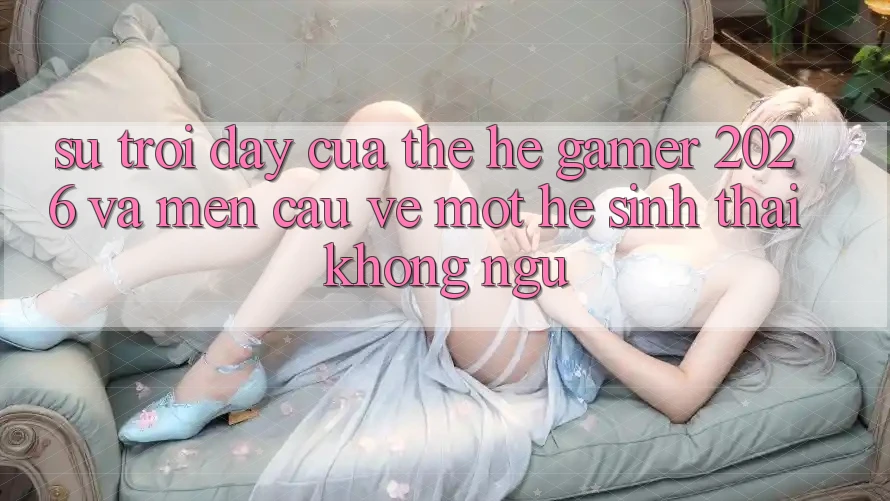 Sự Trỗi Dậy Của Thế Hệ Gamer 2026 Và Mến Cầu Về Một Hệ Sinh Thái “Không Ngủ” Sự Trỗi Dậy Của Thế Hệ Gamer 2026 Và Mến Cầu Về Một Hệ Sinh Thái “Không Ngủ”