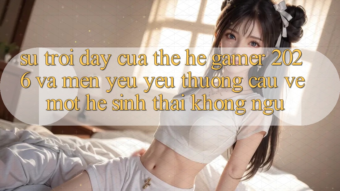 Sự Trỗi Dậy Của Thế Hệ Gamer 2026 Và Mến yêu yêu thương Cầu Về Một Hệ Sinh Thái “Không Ngủ” Sự Trỗi Dậy Của Thế Hệ Gamer 2026 Và Mến yêu yêu thương Cầu Về Một Hệ Sinh Thái “Không Ngủ”