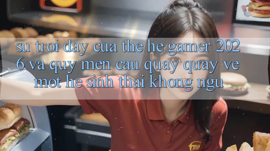 Sự Trỗi Dậy Của Thế Hệ Gamer 2026 Và Quý mến Cầu Quay quay về Một Hệ Sinh Thái “Không Ngủ” Sự Trỗi Dậy Của Thế Hệ Gamer 2026 Và Quý mến Cầu Quay quay về Một Hệ Sinh Thái “Không Ngủ”