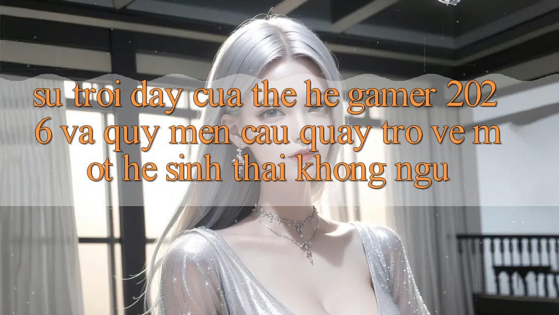 Sự Trỗi Dậy Của Thế Hệ Gamer 2026 Và Quý mến Cầu Quay trở về Một Hệ Sinh Thái “Không Ngủ” Sự Trỗi Dậy Của Thế Hệ Gamer 2026 Và Quý mến Cầu Quay trở về Một Hệ Sinh Thái “Không Ngủ”