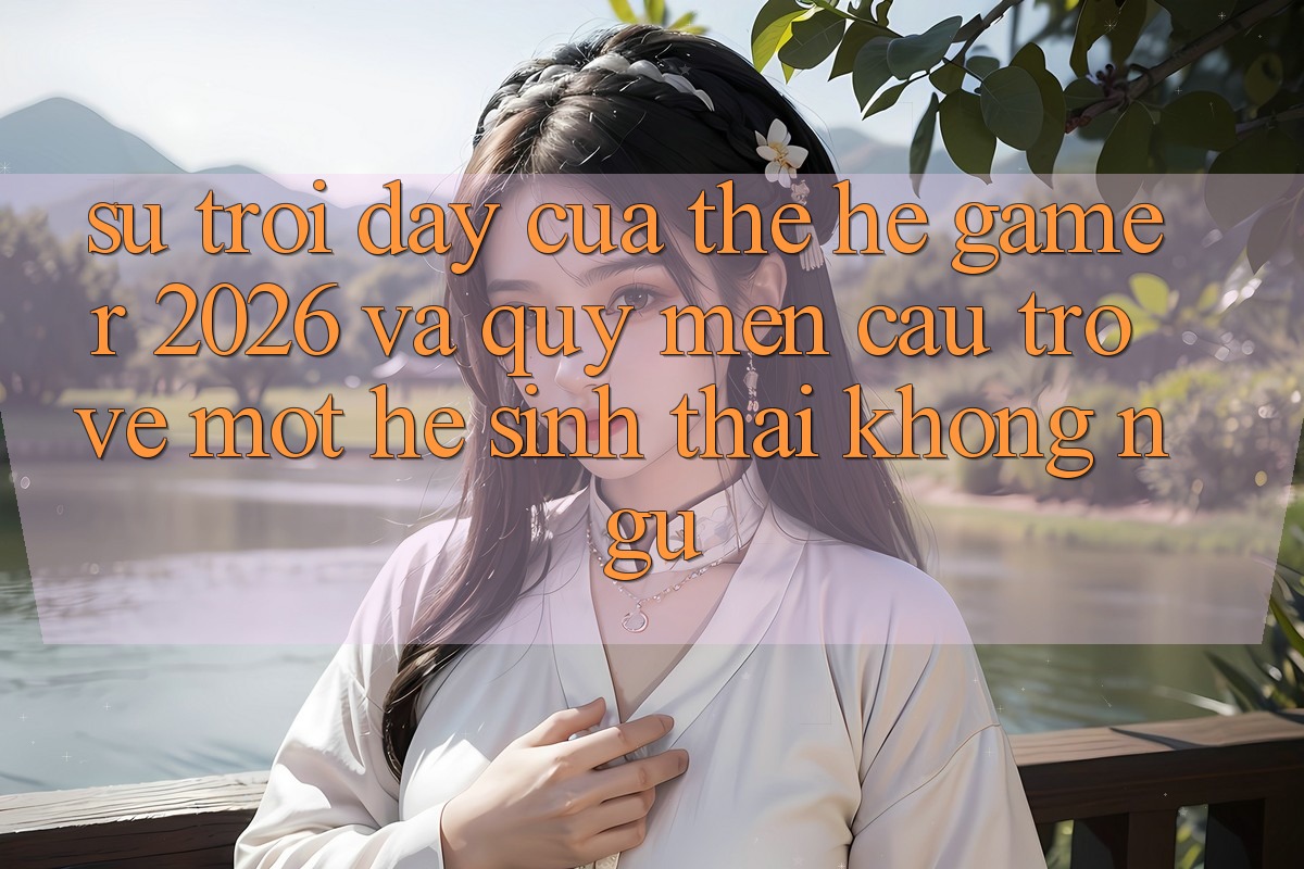 Sự Trỗi Dậy Của Thế Hệ Gamer 2026 Và Quý mến Cầu Trở về Một Hệ Sinh Thái “Không Ngủ”