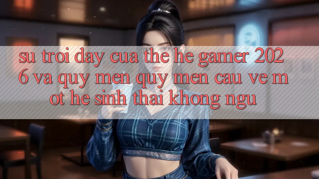 Sự Trỗi Dậy Của Thế Hệ Gamer 2026 Và Quý mến quý mến Cầu Về Một Hệ Sinh Thái “Không Ngủ”