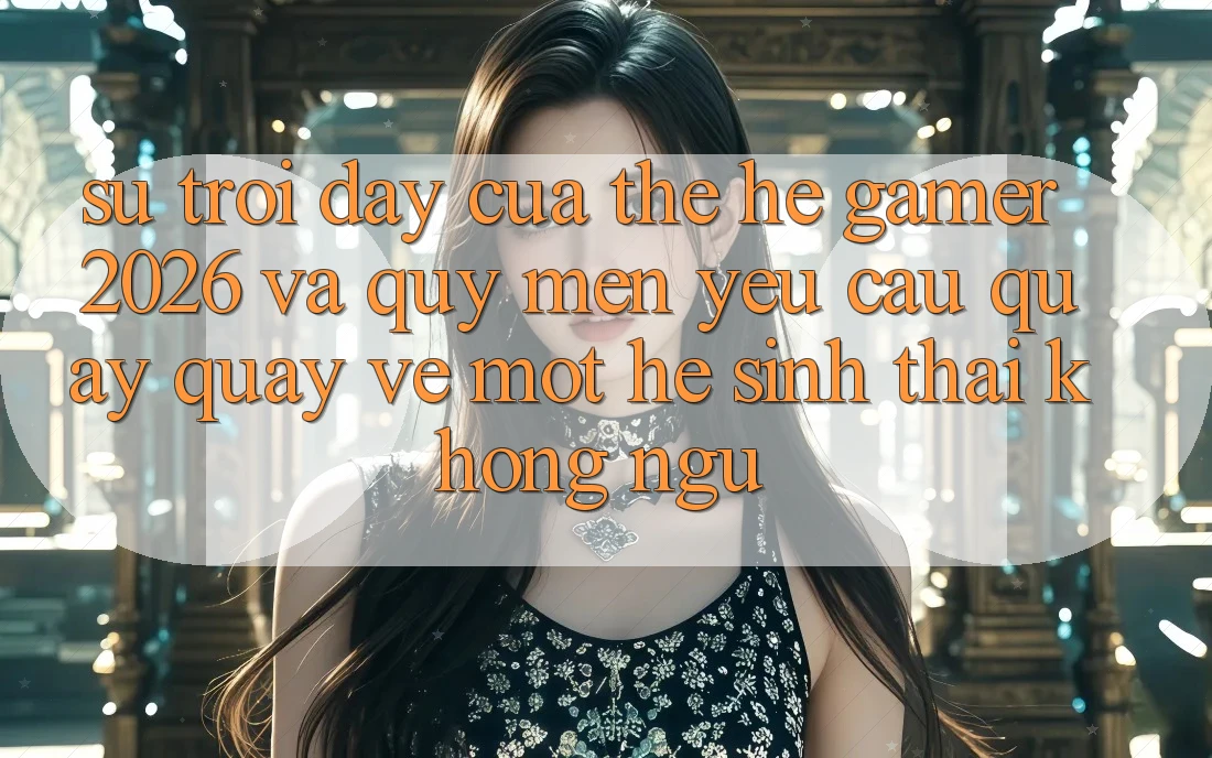 Sự Trỗi Dậy Của Thế Hệ Gamer 2026 Và Quý mến yêu Cầu Quay quay về Một Hệ Sinh Thái “Không Ngủ” Sự Trỗi Dậy Của Thế Hệ Gamer 2026 Và Quý mến yêu Cầu Quay quay về Một Hệ Sinh Thái “Không Ngủ”