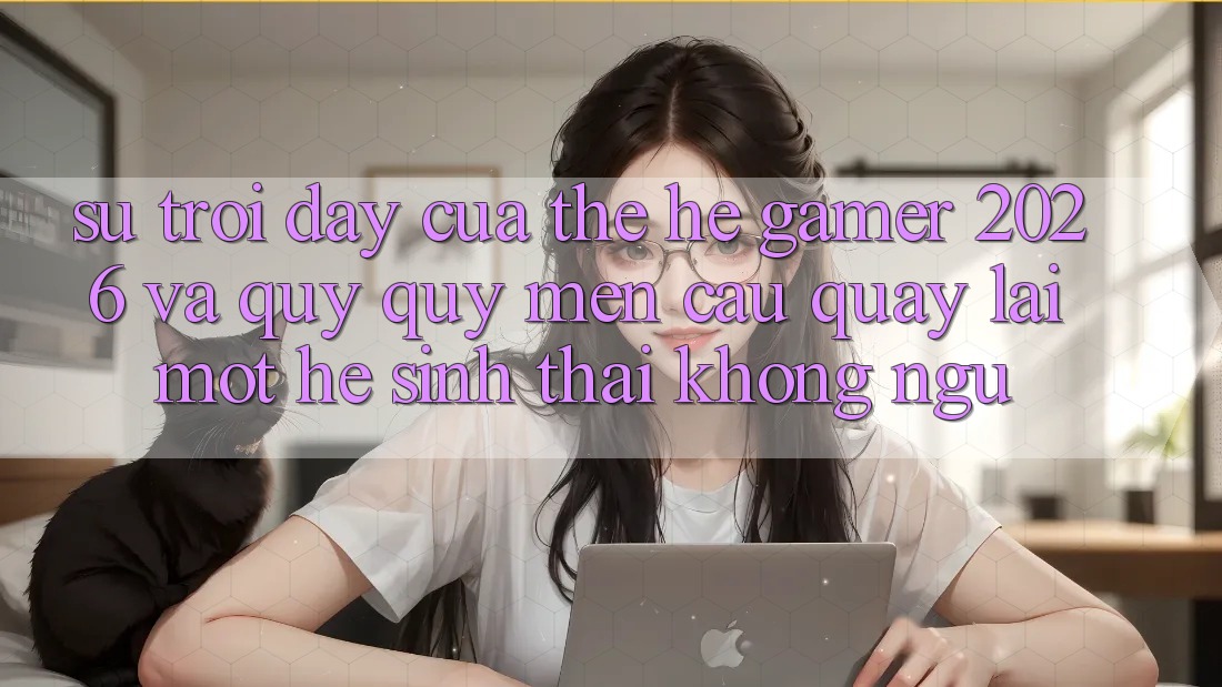 Sự Trỗi Dậy Của Thế Hệ Gamer 2026 Và Quý quý mến Cầu Quay lại Một Hệ Sinh Thái “Không Ngủ”