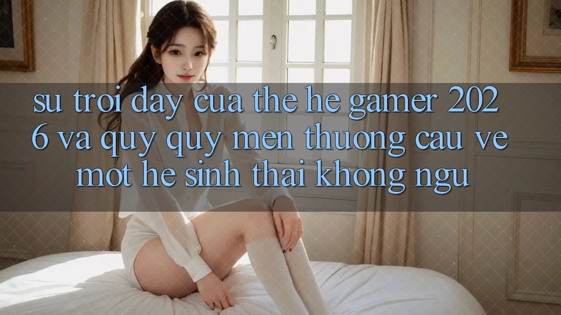 Sự Trỗi Dậy Của Thế Hệ Gamer 2026 Và Quý quý mến thương Cầu Về Một Hệ Sinh Thái “Không Ngủ” Sự Trỗi Dậy Của Thế Hệ Gamer 2026 Và Quý quý mến thương Cầu Về Một Hệ Sinh Thái “Không Ngủ”