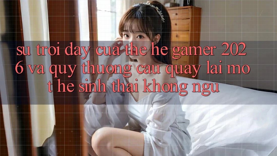 Sự Trỗi Dậy Của Thế Hệ Gamer 2026 Và Quý thương Cầu Quay lại Một Hệ Sinh Thái “Không Ngủ” Sự Trỗi Dậy Của Thế Hệ Gamer 2026 Và Quý thương Cầu Quay lại Một Hệ Sinh Thái “Không Ngủ”