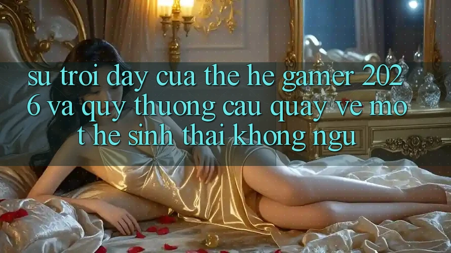 Sự Trỗi Dậy Của Thế Hệ Gamer 2026 Và Quý thương Cầu Quay về Một Hệ Sinh Thái “Không Ngủ” Sự Trỗi Dậy Của Thế Hệ Gamer 2026 Và Quý thương Cầu Quay về Một Hệ Sinh Thái “Không Ngủ”