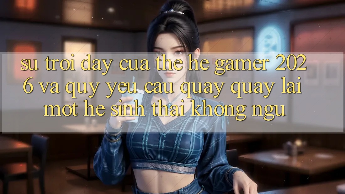 Sự Trỗi Dậy Của Thế Hệ Gamer 2026 Và Quý yêu Cầu Quay quay lại Một Hệ Sinh Thái “Không Ngủ” Sự Trỗi Dậy Của Thế Hệ Gamer 2026 Và Quý yêu Cầu Quay quay lại Một Hệ Sinh Thái “Không Ngủ”