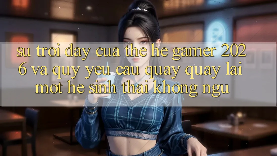Sự Trỗi Dậy Của Thế Hệ Gamer 2026 Và Quý yêu Cầu Quay quay lại Một Hệ Sinh Thái “Không Ngủ”
