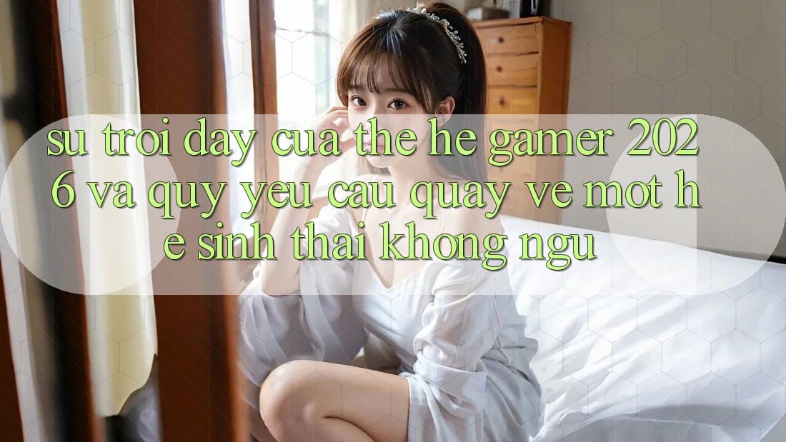 Sự Trỗi Dậy Của Thế Hệ Gamer 2026 Và Quý yêu Cầu Quay về Một Hệ Sinh Thái “Không Ngủ” Sự Trỗi Dậy Của Thế Hệ Gamer 2026 Và Quý yêu Cầu Quay về Một Hệ Sinh Thái “Không Ngủ”