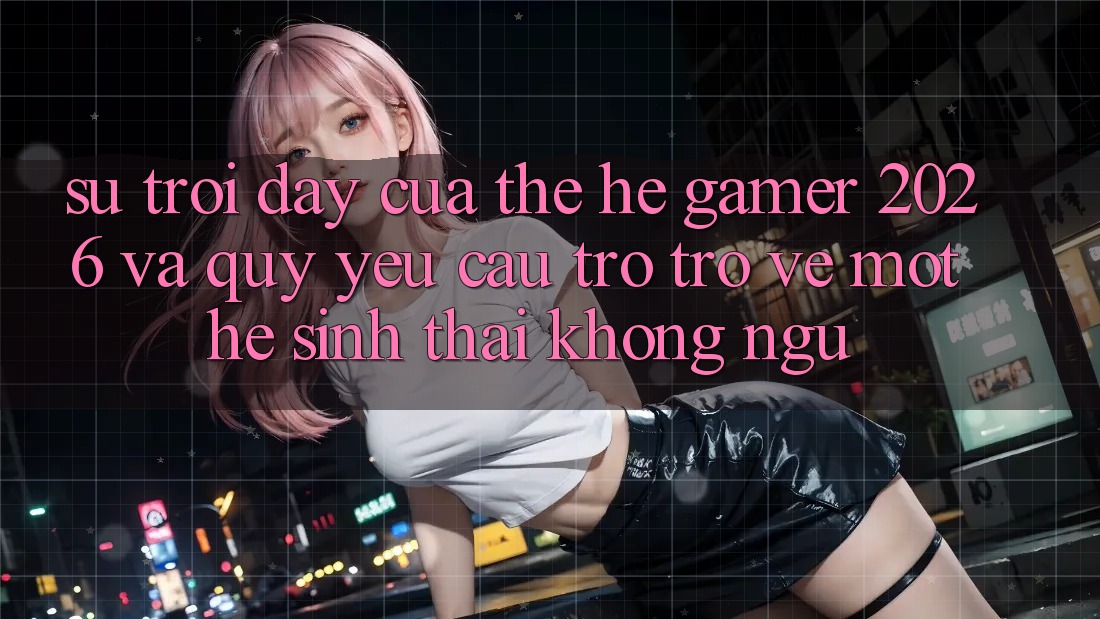 Sự Trỗi Dậy Của Thế Hệ Gamer 2026 Và Quý yêu Cầu Trở trở về Một Hệ Sinh Thái “Không Ngủ”