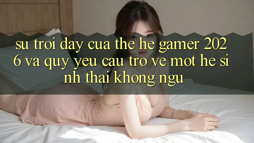 Sự Trỗi Dậy Của Thế Hệ Gamer 2026 Và Quý yêu Cầu Trở về Một Hệ Sinh Thái “Không Ngủ”