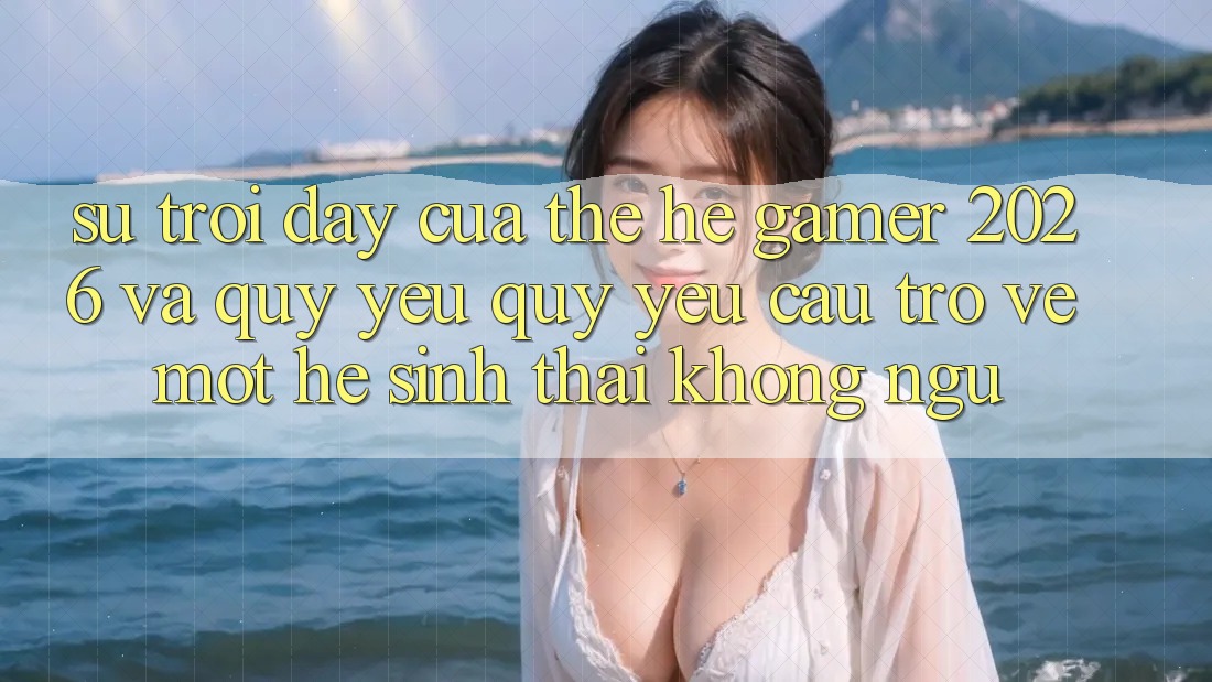 Sự Trỗi Dậy Của Thế Hệ Gamer 2026 Và Quý yêu quý yêu Cầu Trở về Một Hệ Sinh Thái “Không Ngủ”