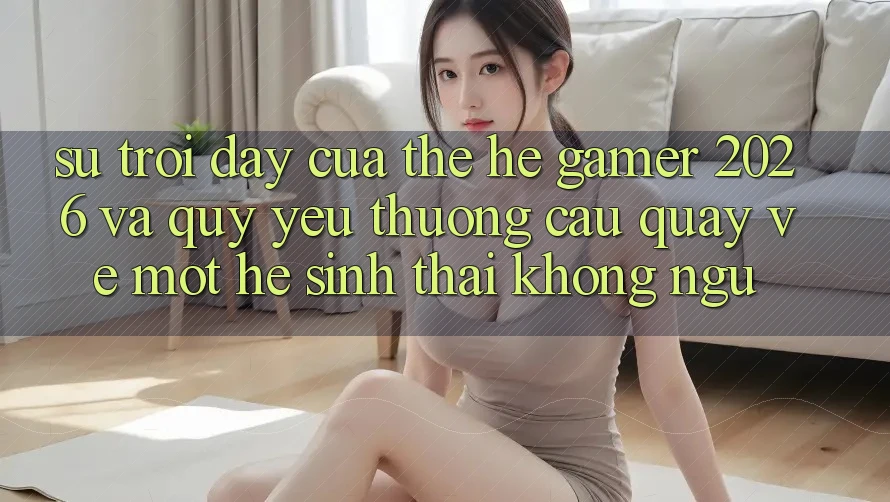 Sự Trỗi Dậy Của Thế Hệ Gamer 2026 Và Quý yêu thương Cầu Quay về Một Hệ Sinh Thái “Không Ngủ” Sự Trỗi Dậy Của Thế Hệ Gamer 2026 Và Quý yêu thương Cầu Quay về Một Hệ Sinh Thái “Không Ngủ”