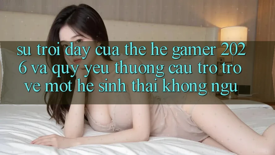 Sự Trỗi Dậy Của Thế Hệ Gamer 2026 Và Quý yêu thương Cầu Trở trở về Một Hệ Sinh Thái “Không Ngủ” Sự Trỗi Dậy Của Thế Hệ Gamer 2026 Và Quý yêu thương Cầu Trở trở về Một Hệ Sinh Thái “Không Ngủ”