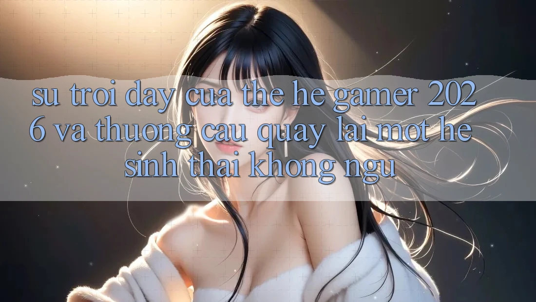 Sự Trỗi Dậy Của Thế Hệ Gamer 2026 Và Thương Cầu Quay lại Một Hệ Sinh Thái “Không Ngủ”